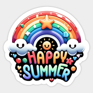 Happy Summer Sticker